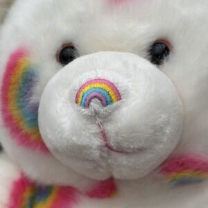 Build A Bear Summer Season Of Hugs Rainbow Teddy Plush Pride BAB 14in Toy
